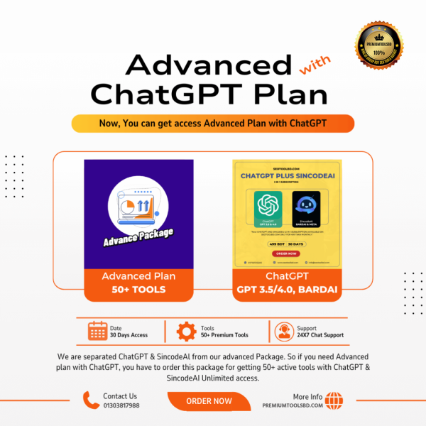 Advanced with ChatGPT Plan