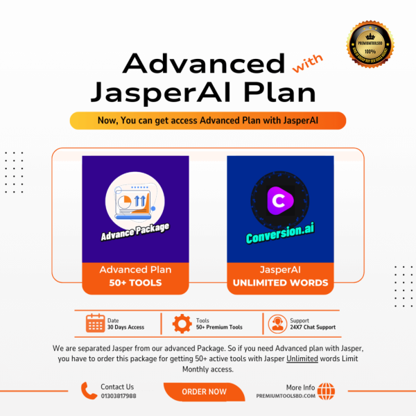 Advanced Pack + JasperAI